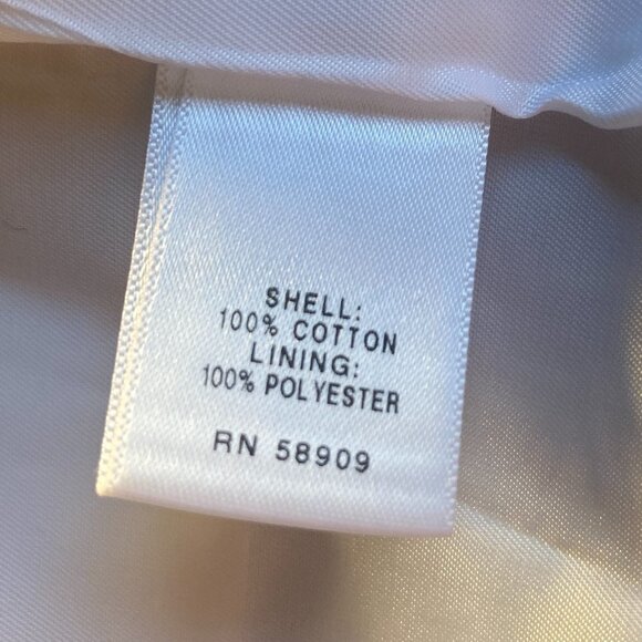 Class Club NWT SZ 14/16 Blue & White Tailored Classic seersucker blazer - Picture 7 of 10